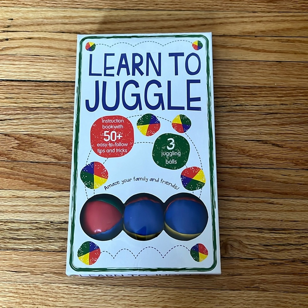 Learn To Juggle Game / New Open Box